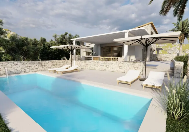 Land Of 2072 M² In Kavala Suburbs