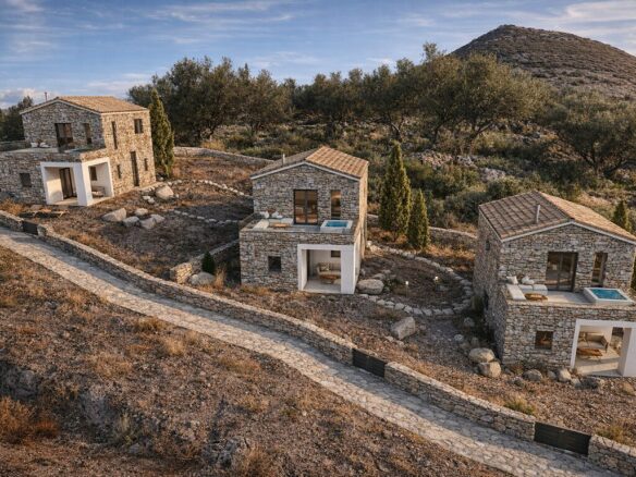 Plot Of Land Of 1000 M² With Building Permit In West Mani, Greece