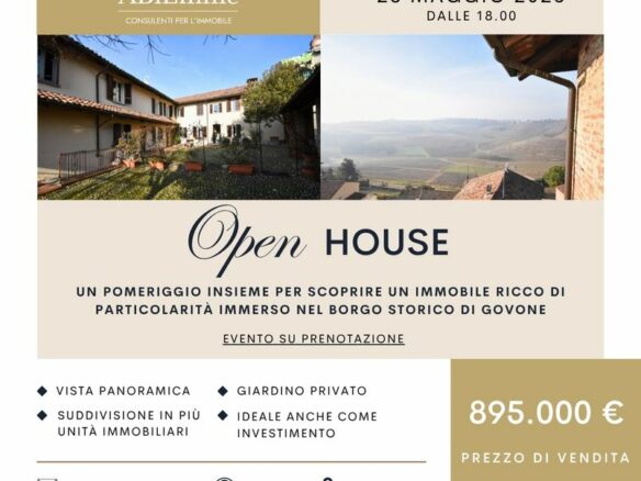 Villa For Sale Via Caponotto N.1, Govone