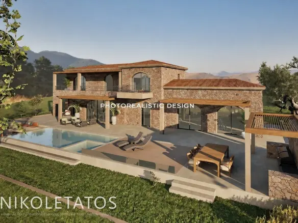 Land Of 4394 M² In Lourdas, Greece