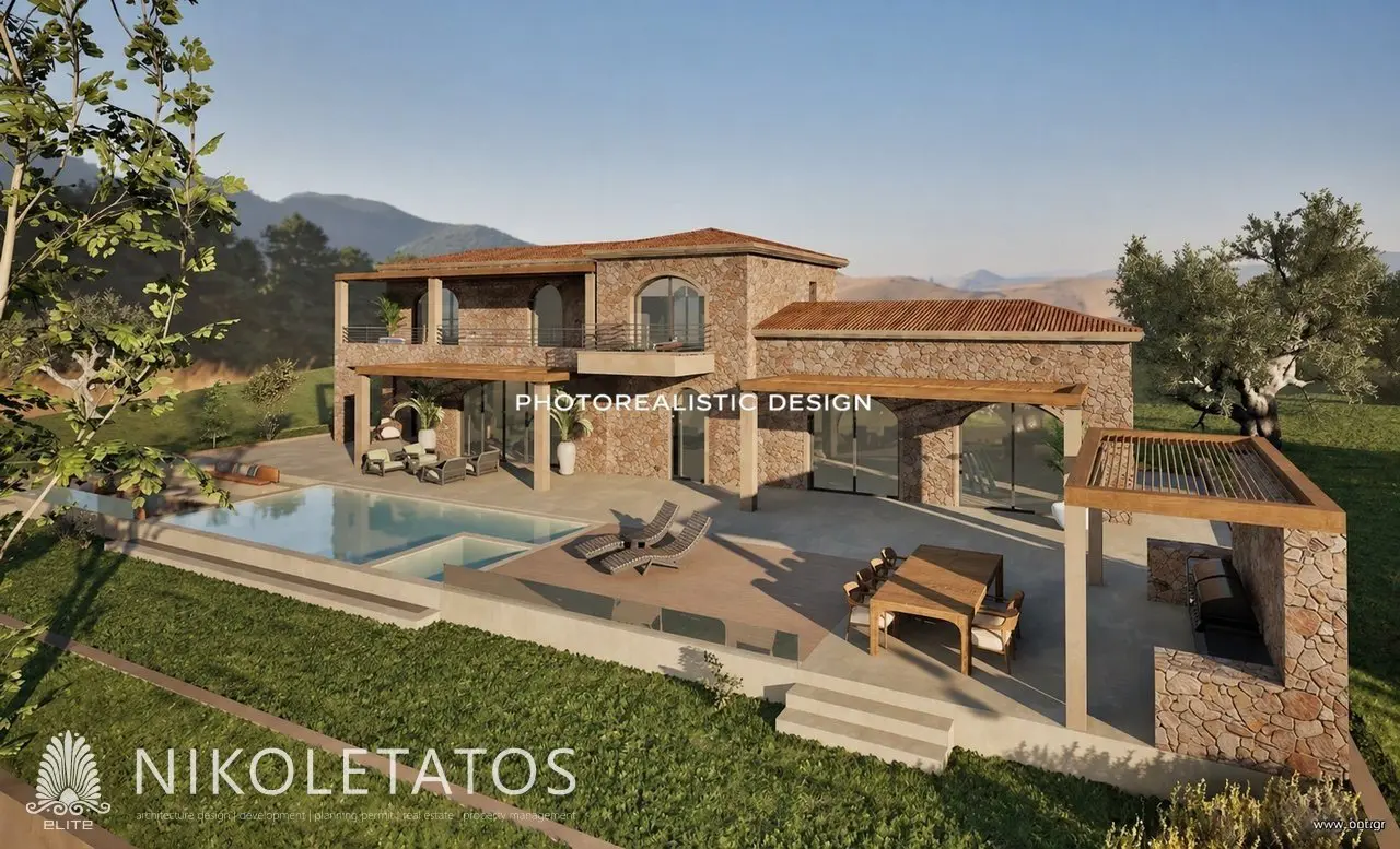 Land Of 4394 M² In Lourdas, Greece