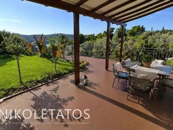 Villa Of X With Sea View In Greece