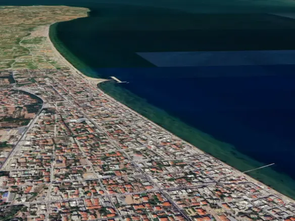Land In Thermaikos, Greece