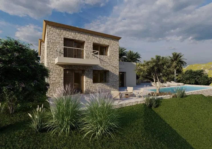 Land Of 2072 M² In Kavala Suburbs