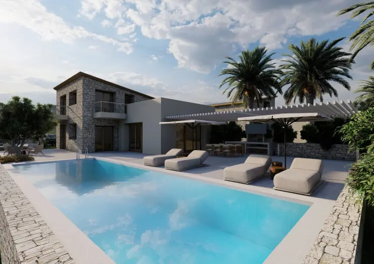 Land Of 2072 M² In Kavala Suburbs