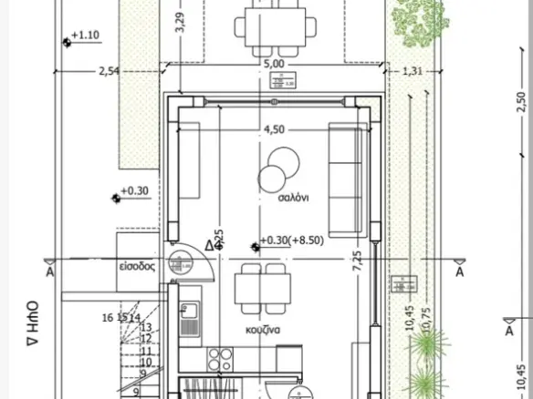 1-bedroom Flat In Eleitheres, Greece (54 M²)