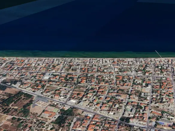 Land In Thermaikos, Greece