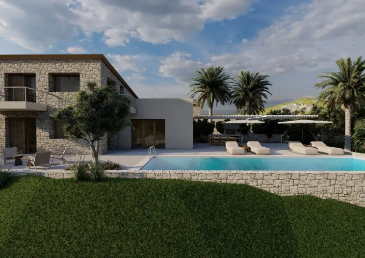 Land Of 2072 M² In Kavala Suburbs