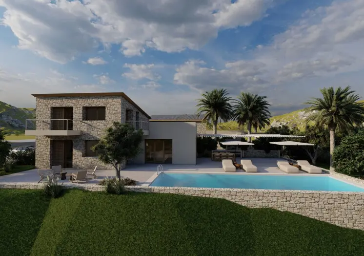 Land Of 2072 M² In Kavala Suburbs