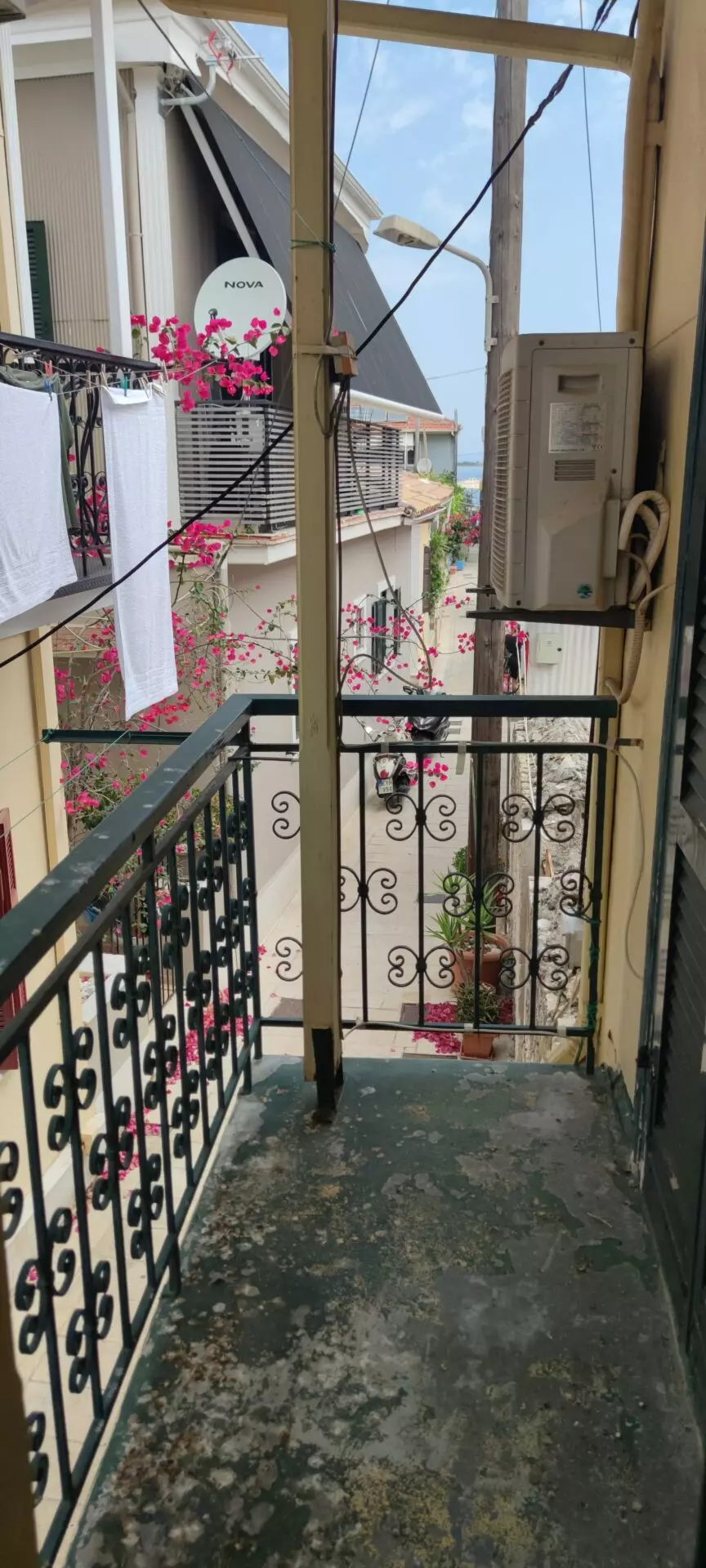 Traditional House In Old Town Of Lefkada Island, Greece