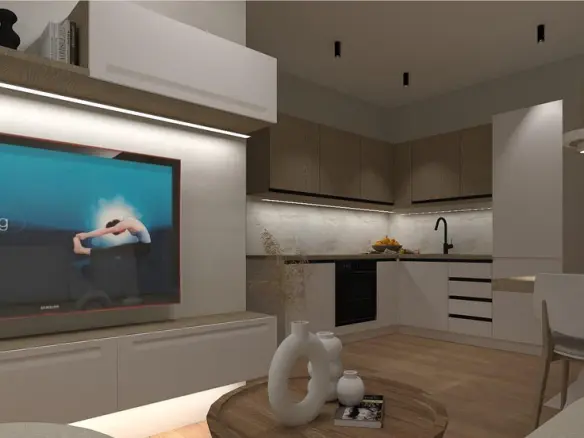 2-bedroom Flat In Peristeri, Greece (44 M²)