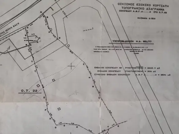 Land In Chortiatis, Greece