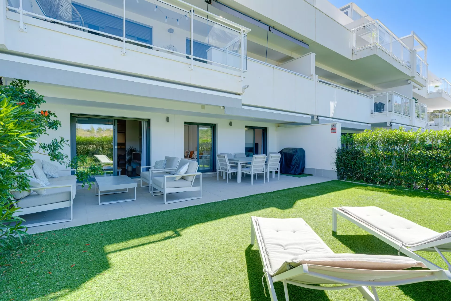 Ground Floor Apartment With Private Garden In La Cala De Mijas