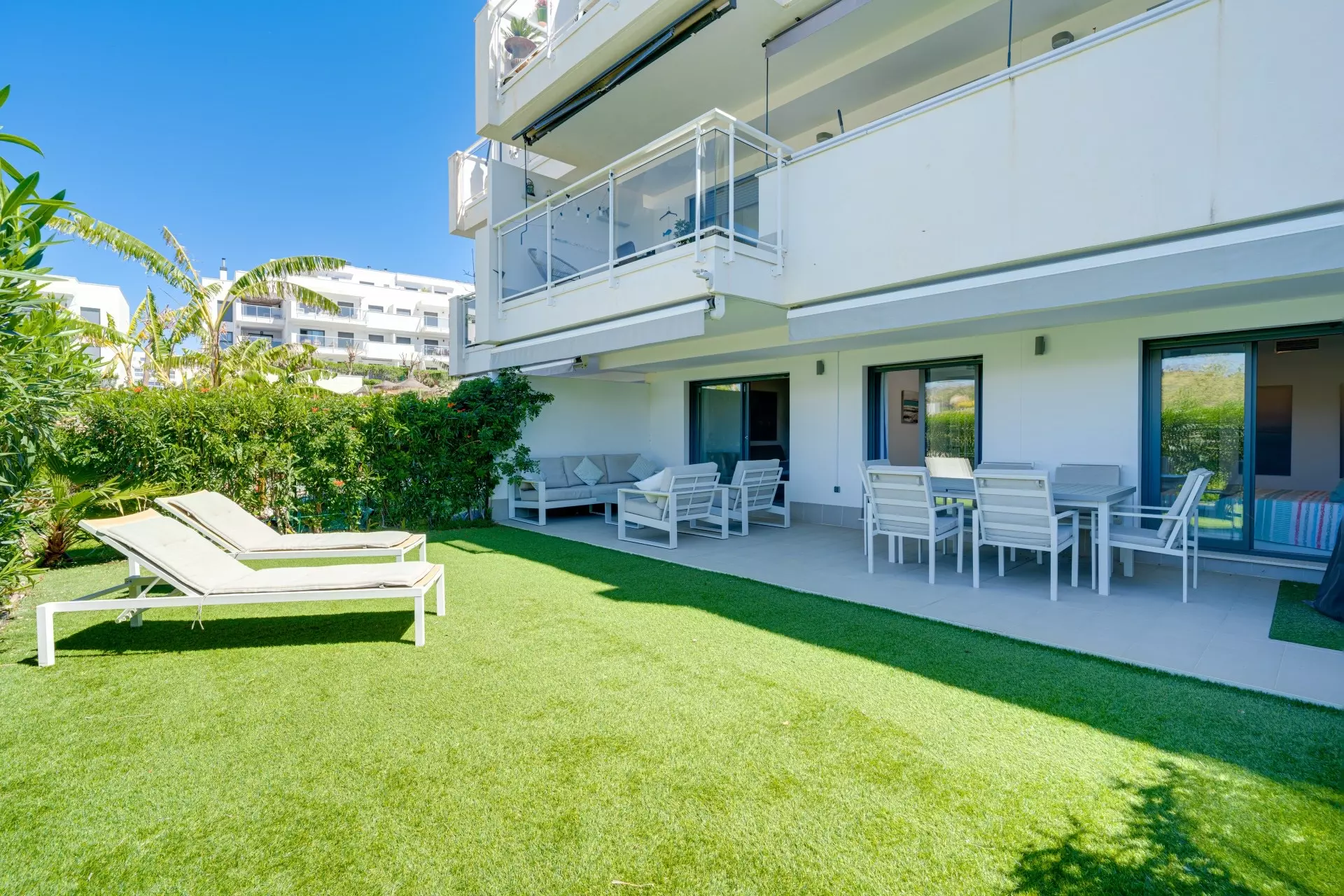 Ground Floor Apartment With Private Garden In La Cala De Mijas
