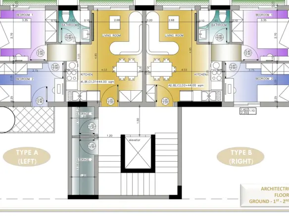 2-bedroom Flat In Peristeri, Greece (44 M²)