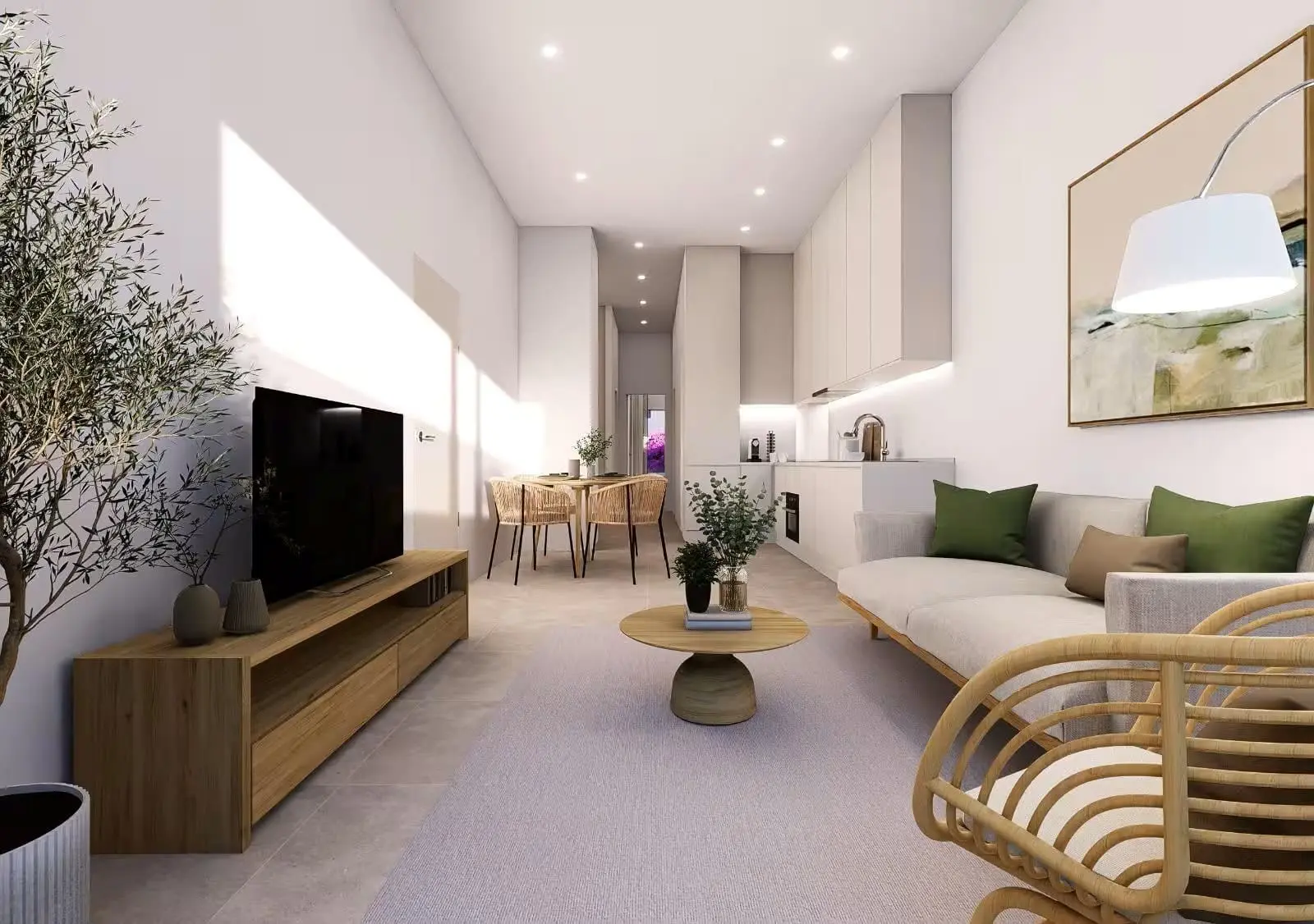Apartment Of 55 M² In Inca, Spain