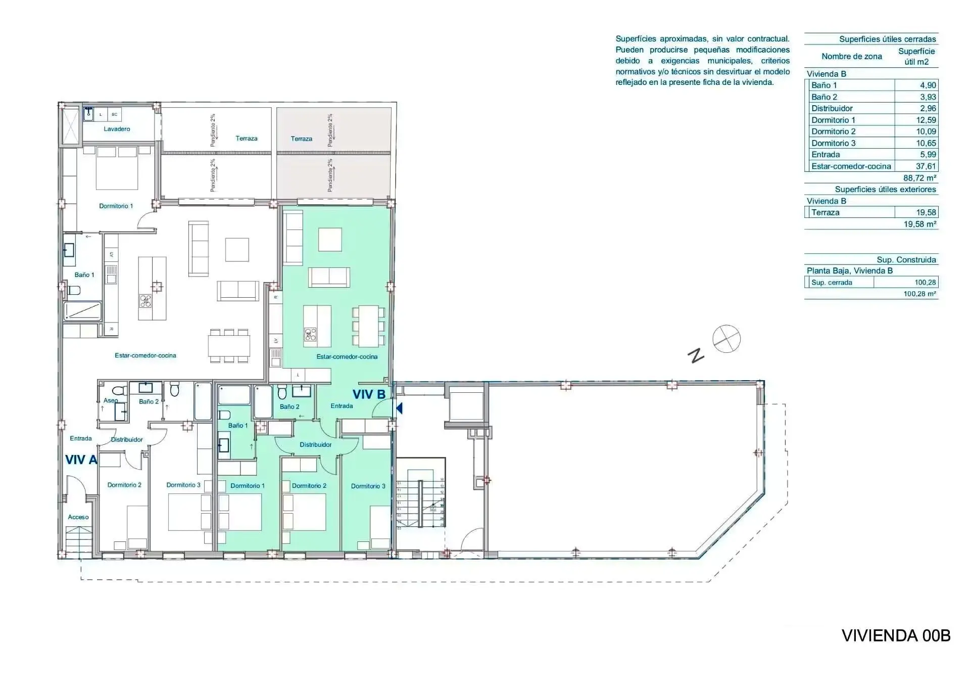 Apartment Of 74 M² In Inca, Spain