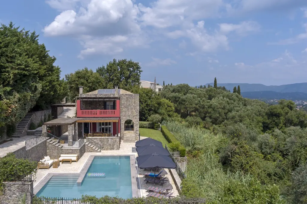 Villa 350 M² Located In Corfu With Sea Views