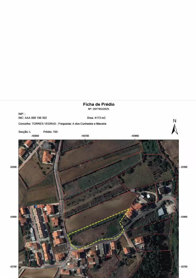 4173m2 Level Plot With High Development Potential – Torres Vedras