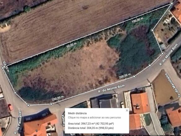 4173m2 Level Plot With High Development Potential – Torres Vedras