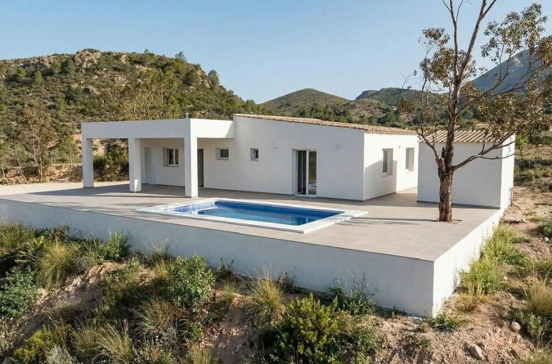 Detached Villa Of 89 M² In Hondón De Las Nieves