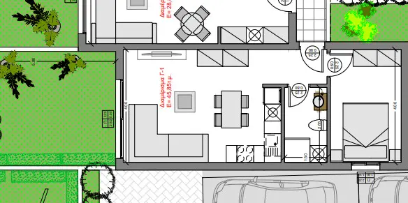 Flat Of 46 M² In Sithonia, Chalkidiki