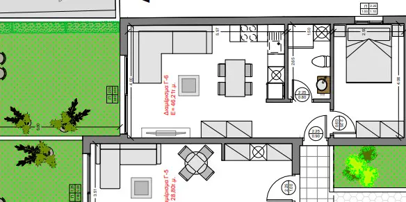 Flat Of 46 M² In Sithonia, Chalkidiki