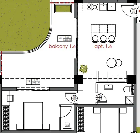 Flat Of 63 M² In Thessaloniki