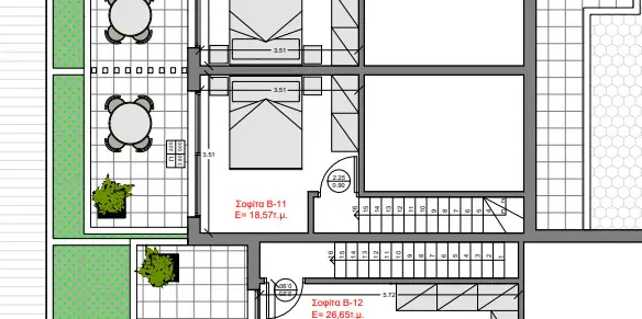 1-bedroom Duplex In Poligiros, Greece (48 M²)