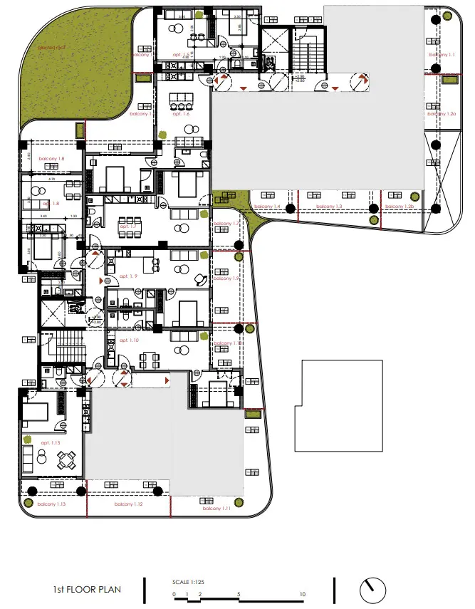 Flat Of 58 M² In Thessaloniki