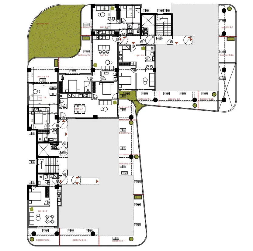 Flat Of 63 M² In Thessaloniki
