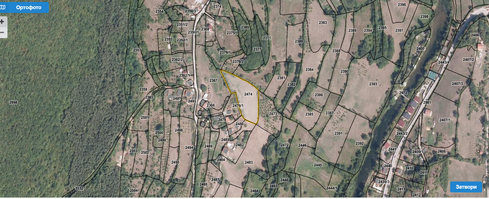 18,012 M² Land For Sale Near Ribnik River – Bosnia Nature & Fly Fishing Paradise