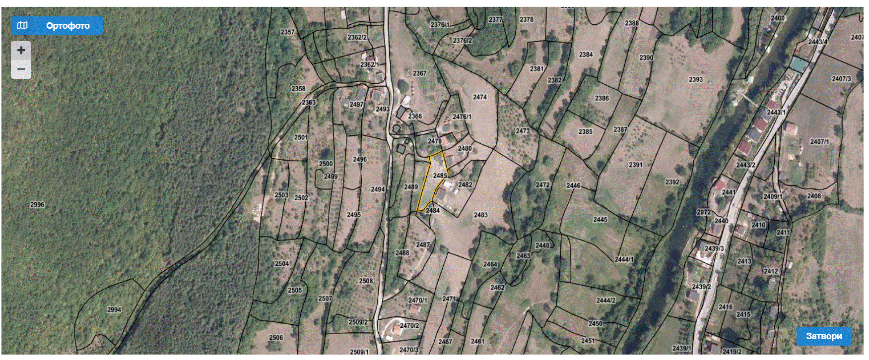 18,012 M² Land For Sale Near Ribnik River – Bosnia Nature & Fly Fishing Paradise