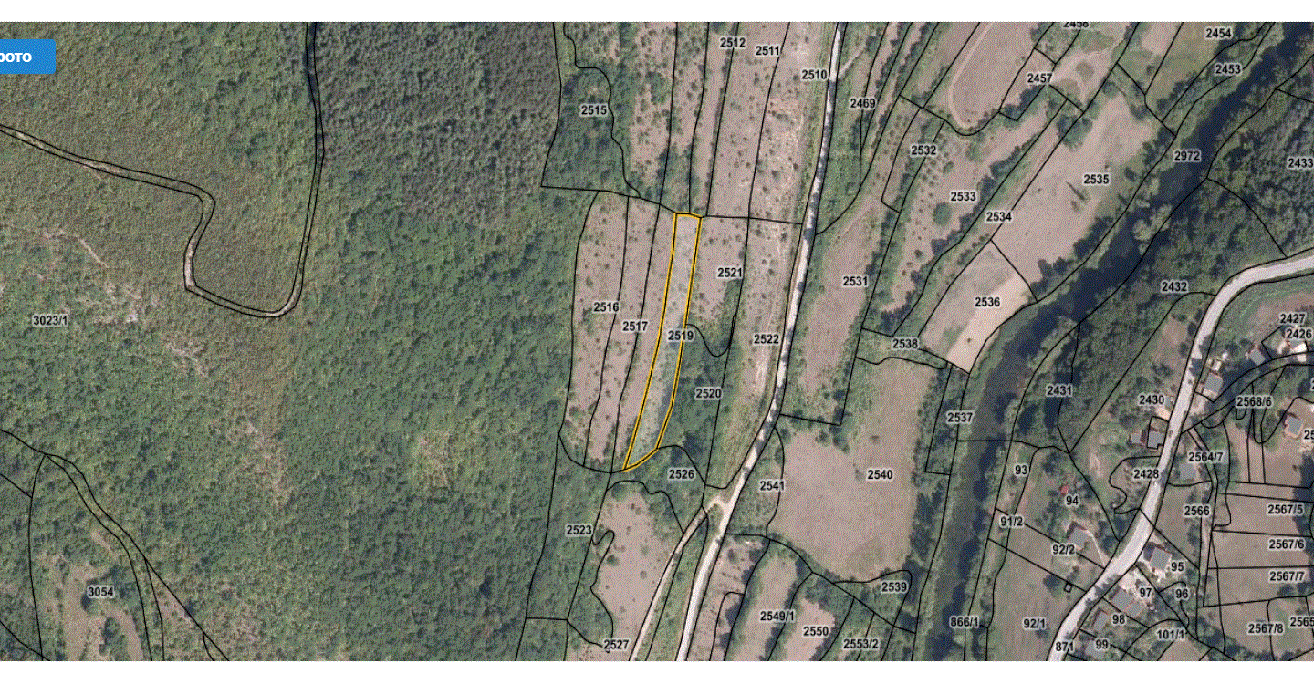 18,012 M² Land For Sale Near Ribnik River – Bosnia Nature & Fly Fishing Paradise