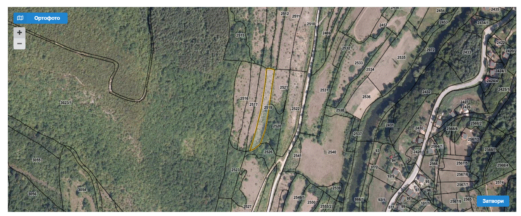 18,012 M² Land For Sale Near Ribnik River – Bosnia Nature & Fly Fishing Paradise