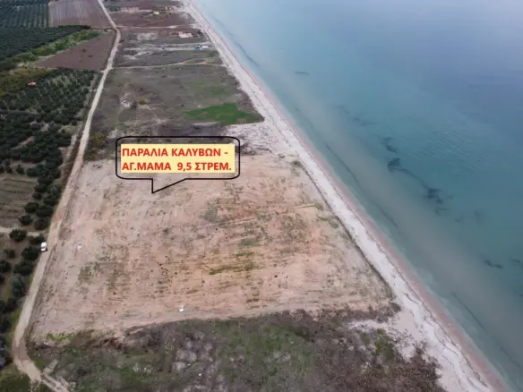 Land Of 9500 M² In Chalkidiki
