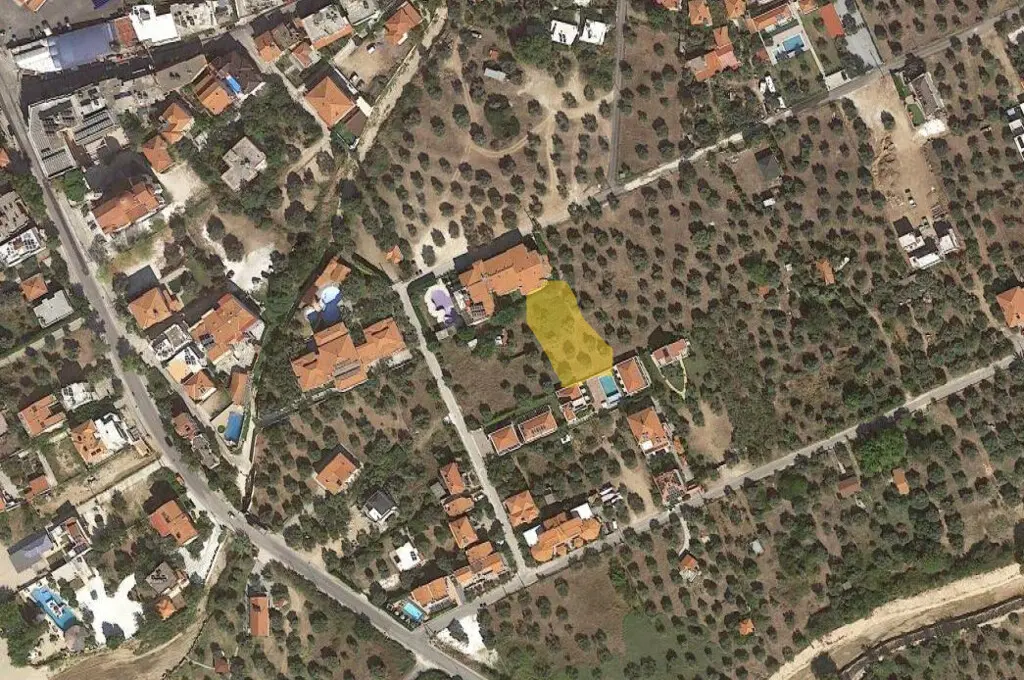 Land Of 410 M² On The Island Of Thassos