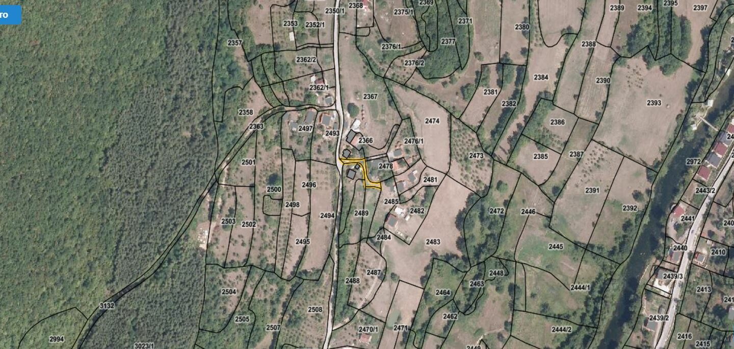 18,012 M² Land For Sale Near Ribnik River – Bosnia Nature & Fly Fishing Paradise