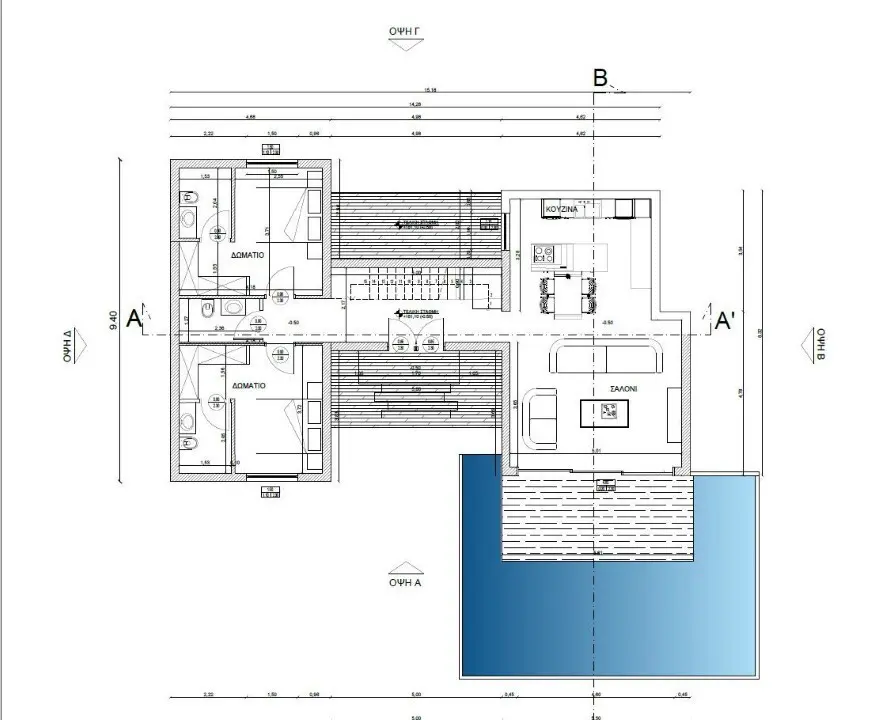 Villa Of 250 M² In The Suburbs Of Thessaloniki