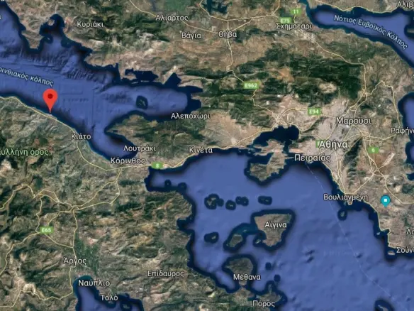 Land In Xilokastro, Greece