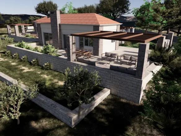 Land In Akrotiri, Greece