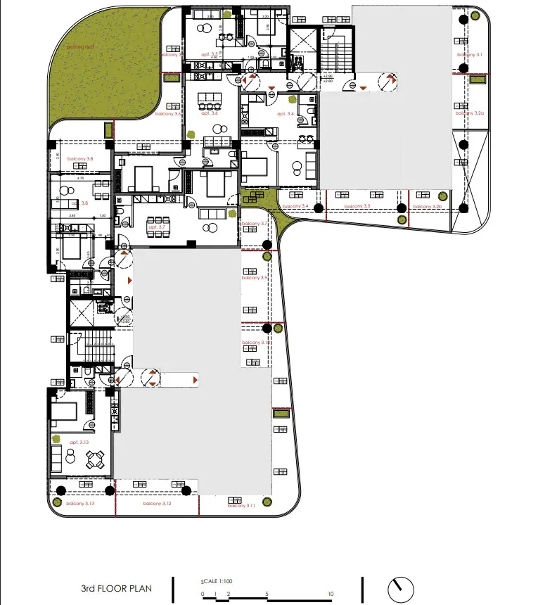Flat Of 52 M² In Thessaloniki