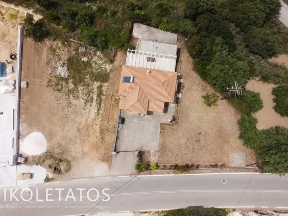 House Of 150 M² With Sea View In Skala, Greece