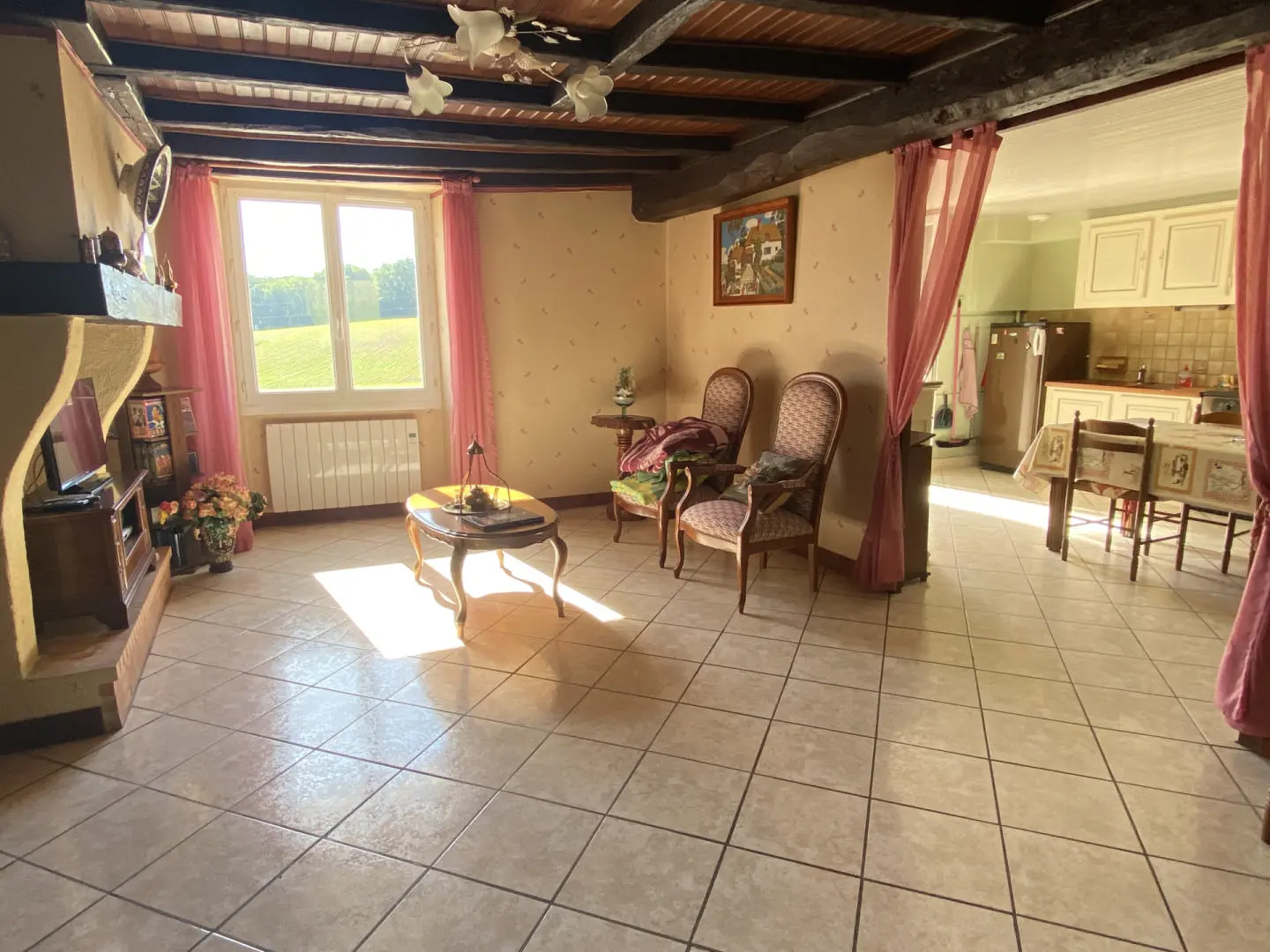 Single-story Country House Of 140 M² With Outbuildings In Bors-de-montmoreau