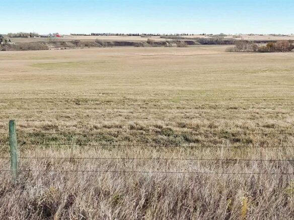 Farm Of X With Farm In Cremona, Alberta, Canada