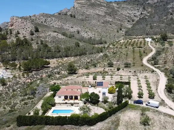 3-bedroom Detached Villa In Sax, Spain (200 M²)