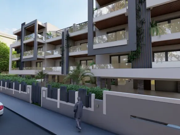 Flat With 2 Bedrooms In Thessaloniki Suburb Area