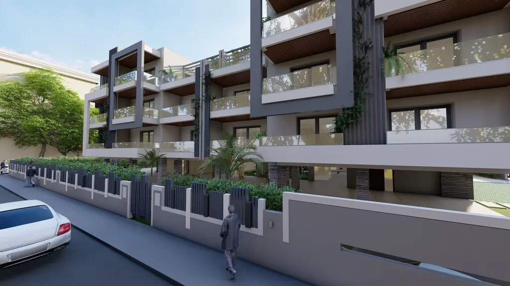 Flat With 2 Bedrooms In Thessaloniki Suburb Area
