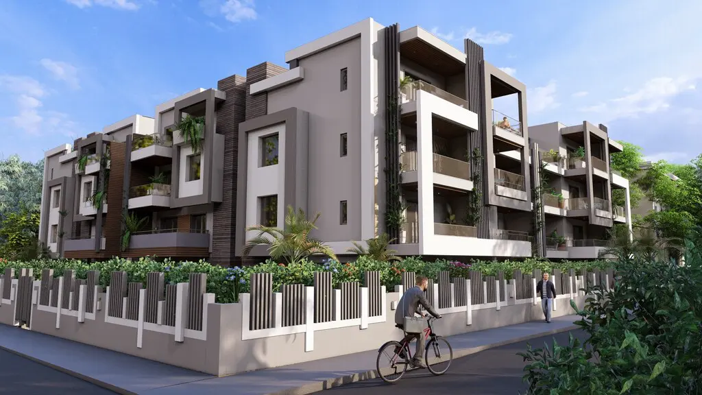 Flat With 2 Bedrooms In Thessaloniki Suburb Area