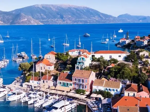 Plot Of X In Fiskardo, Greece